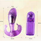 Вибратор силиконовый с усиками photo 3