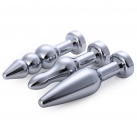 Алюминиевая анальная пробка photo 2