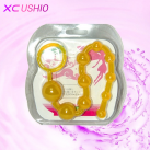 Силиконовые анальные бусы с кольцом на конце photo 4