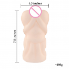 Силиконовый мужской мастурбатор анус и вагина Xuanai  photo 4