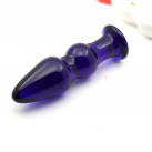 Анальная пробка из стекла, длина 11.2 см photo 1