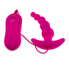 Анальний вібратор. Силікон. З дистанційним керуванням. photo 2