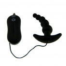 Анальний вібратор. Силікон. З дистанційним керуванням. photo 3