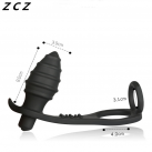 Анальная пробка и кольцо для пениса photo 6