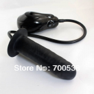 Надувной анальный фаллоимитатор, цвет черный photo 1