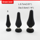 Анальная пробка. Силикон, металл. photo 2