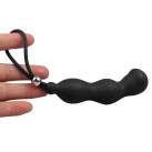 Анальная пробка с вибрацией, цвет синий photo 1