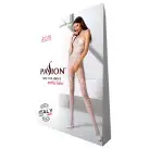 Ажурный бодистокинг с интимными вырезами Passion BS076 white photo 5