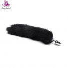 Анальная пробка. Металл. С хвостом. photo 3