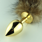 Анальная пробка. Металл. С хвостом. photo 5