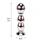 Анальная пробка IKOKY Anal Plug со стразом photo 1