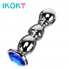 Анальная пробка IKOKY Anal Plug со стразом photo 2