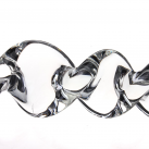 Стеклянный фалоимитатор рельефный photo 1