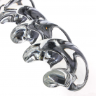 Стеклянный фалоимитатор рельефный photo 6