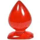 Анальная пробка GUM DROPS ACE OF SPADES RED photo 1