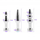 Анальная пробка. Металл. 3 шт. photo 2