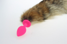 Анальная пробка. Силикон. С хвостом. photo 1