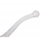 Стеклянный двойной фаллоимитатор "Змея" photo 4