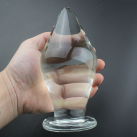 Анальная пробка. Стекло. Диаметр 8 см. photo 1