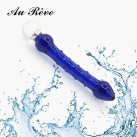 Стеклянная анальная пробка AuReve  photo 6