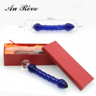 Стеклянная анальная пробка AuReve  photo 1