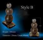 Силиконовая анальная пробка, 4 вида photo 1