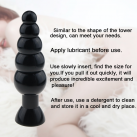 Анальная пробка. Силикон. 20 см. photo 6