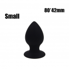 Анальная пробка ORISSI, 80*42 мм  photo 2