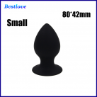 Анальная пробка ORISSI, 80*42 мм  photo 3