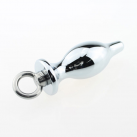 Анальная пробка среднего размера, металлическая photo 4