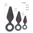 Анальная пробка. Силикон. 1 шт. photo 4