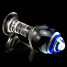 Стеклянная анальная пробка Buttplug photo 3