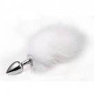 Анальная пробка. Металл. С хвостом. photo 1