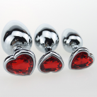 Анальная пробка. Металл. 3 шт. photo 5