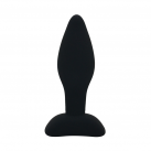 Анальная пробка. Силикон. Черный. photo 2
