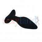 Анальная пробка. Силикон. Черный. photo 6