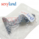 Анальная пробка. Силикон. Черный. photo 1