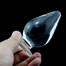 Анальная пробка стеклянная - 10.5 см photo 4