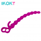 Силиконовые анальные шарики IKOKY  photo 2