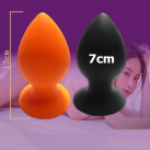 Силиконовая анальная пробка, 13 х 7 см photo 2