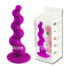 Силиконовая анальная пробка с сильной присоской photo 2