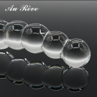 Стеклянные анальные шарики AuReve Butt Plug G-spot photo 4