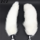 Анальна пробка із хвостом ZCZ photo 4