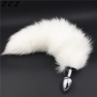 Анальна пробка із хвостом ZCZ photo 3