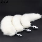 Анальна пробка із хвостом ZCZ photo 2