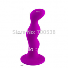 Силиконовая анальная пробка с присоской photo 1