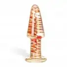 Анальная пробка стекло ROCK CANDY photo 1