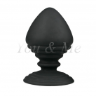 Анальная пробка. Силикон. Черная. photo 3