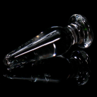 Стеклянная анальная пробка, 10 х 3 см photo 3