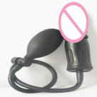 Анальная пробка. Силикон. Вакуумная. photo 3